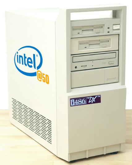 К своему 50-летию Intel выпускает коллекционные компьютеры на базе своих х86 процессоров, начиная с 286 - 1