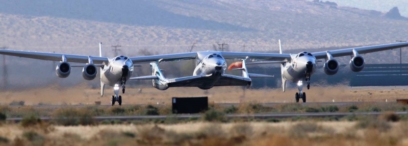 Первые испытания со включением двигателя второго SpaceShipTwo - 2
