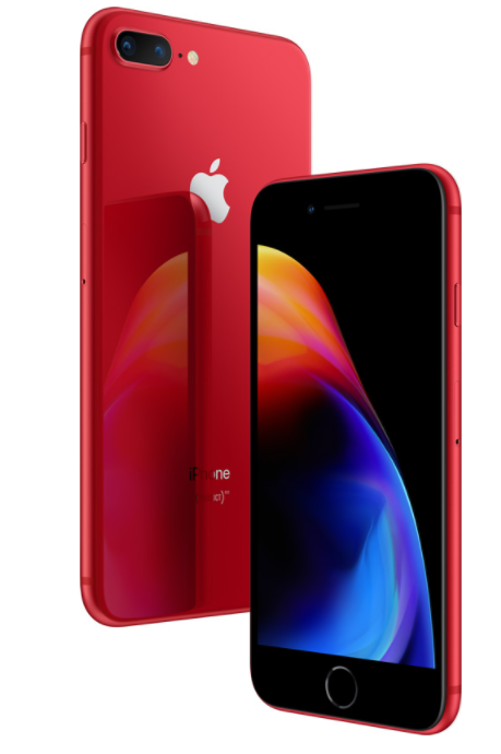 Смартфоны iPhone 8 и iPhone 8 Plus стали доступны в красном цвете в рамках линейки (Product) RED - 1