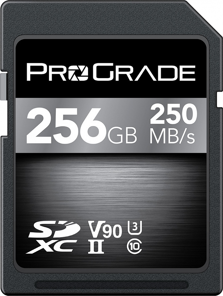 Представлены карты памяти ProGrade Digital SDXC UHS-II V90