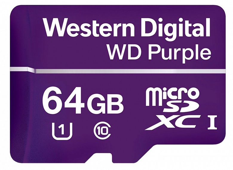 Western Digital окрашивает карты памяти microSD в необычный цвет