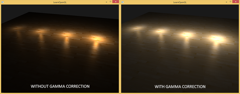 Learn OpenGL. Урок 5.2 — Гамма-коррекция - 5