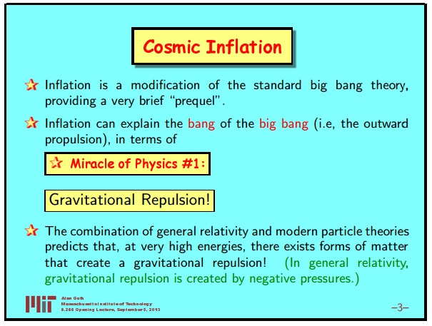 Ранняя вселенная 1. Инфляционная Космология: является ли наша вселенная частью мультивселенной? Часть 1 - 4