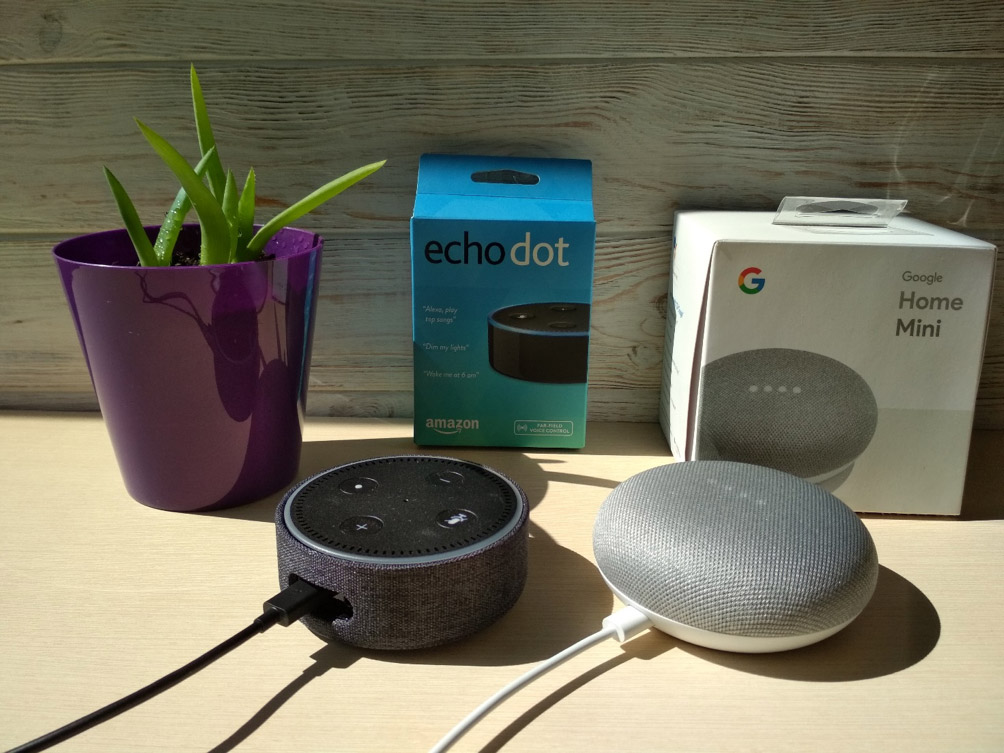 Amazon Echo Dot vs. Google Home Mini — какой помощник лучше? - 1