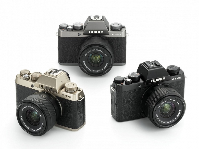 Представлена камера Fujifilm X-T100 - 3
