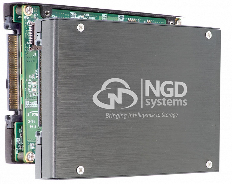 NGD Systems выпускает первый SSD объемом 16 ТБ, поддерживающий NVMe