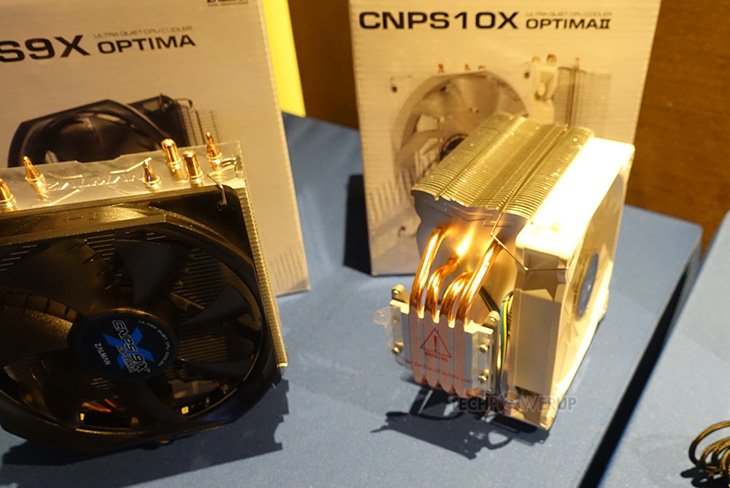 Zalman показала процессорные охладители CNPS10X Optima II и CNPS9X Optima - 2 Zalman CNPS10X Optima II