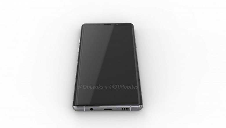Компьютерные изображения дают представление о внешности Samsung Galaxy Note9