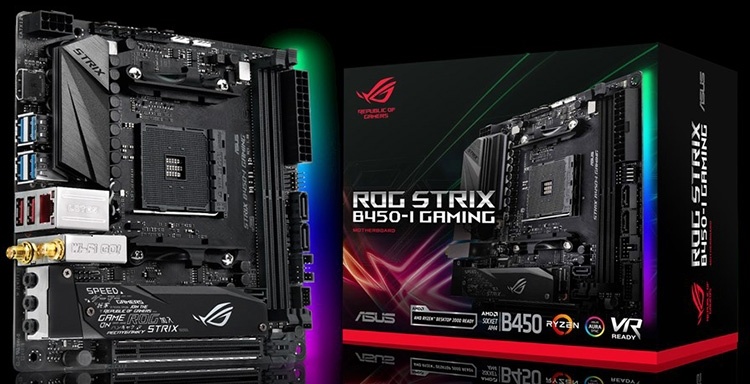 ASUS представила Mini-ITX плату ROG Strix B450-I Gaming