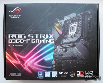 Новая статья: Материнская плата ASUS ROG Strix B360-F Gaming: любителям Strix – фанатам ROG