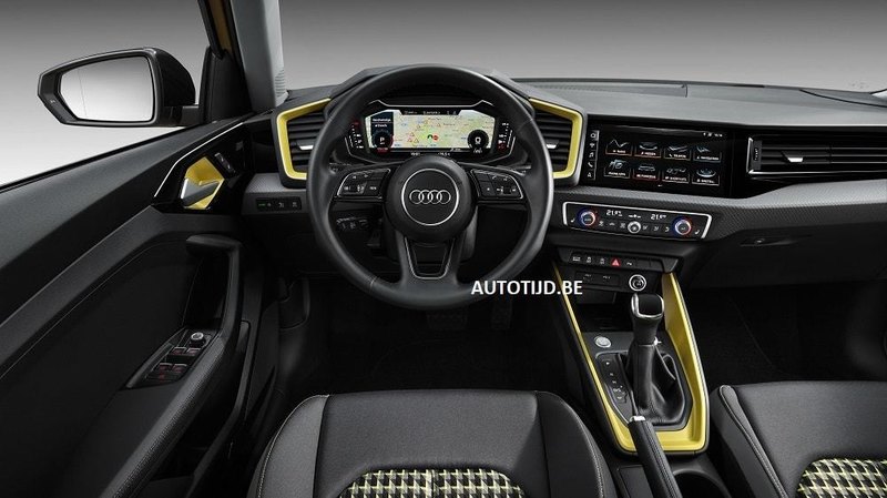 Внешность нового поколения Audi A1 раскрыли до премьеры