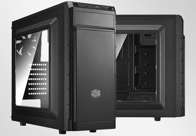 Cooler Master CMP 500/501: ПК-корпус с двумя вариантами исполнения лицевой панели