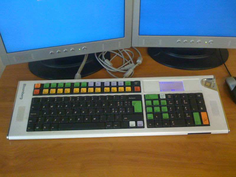 Как менялась самая популярная программируемая клавиатура для трейдинга: история Bloomberg keyboard - 1