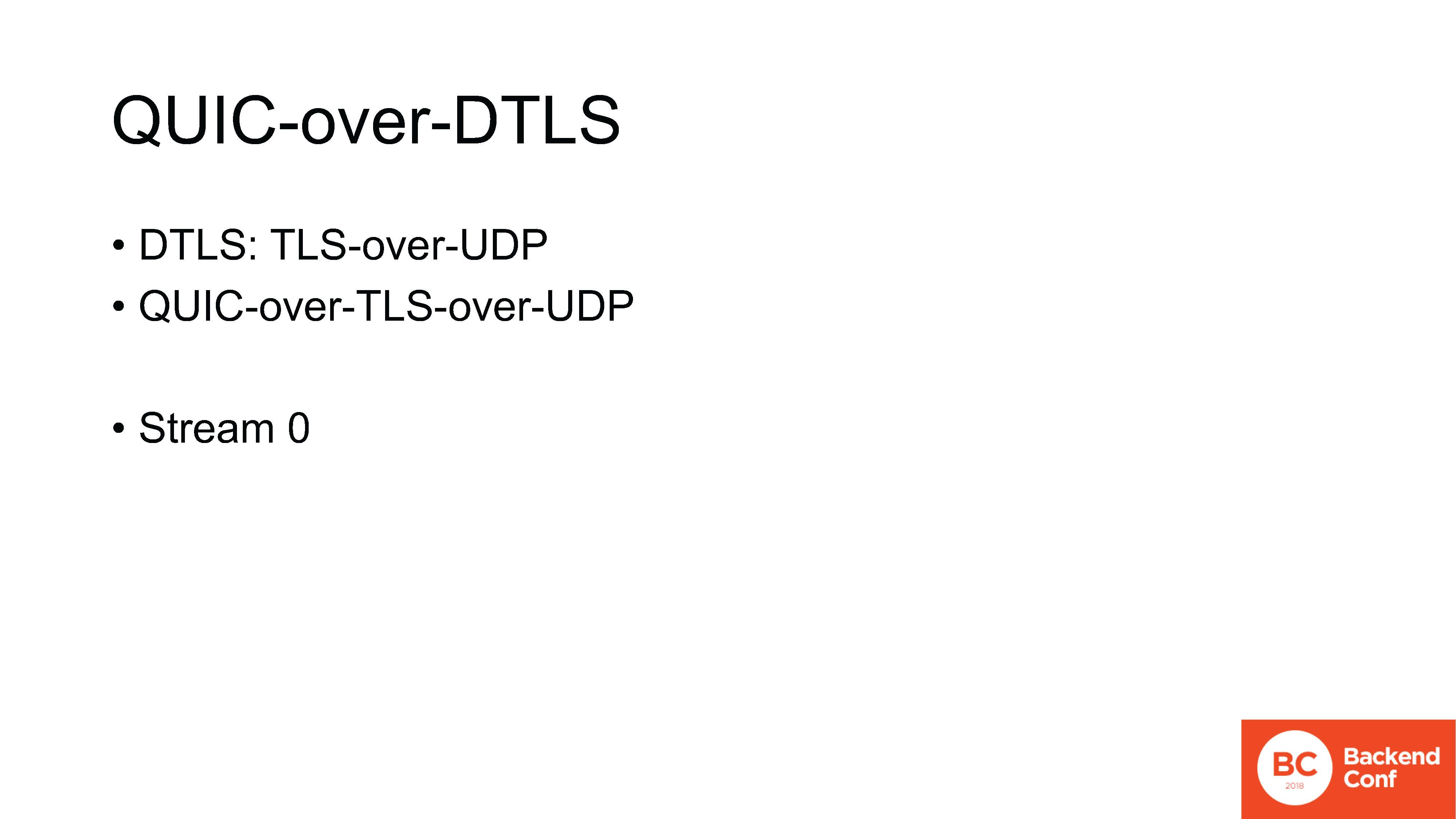 QUIC, TLS 1.3, DNS-over-HTTPS, далее везде - 22