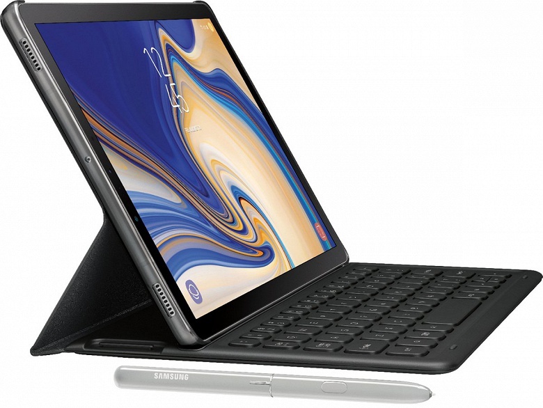 Появилось новое изображение планшета Samsung Galaxy Tab S4 - 1