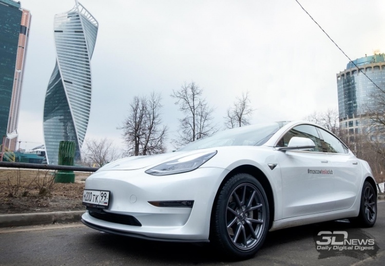 «Связной» рассказал о заказах электромобилей Tesla