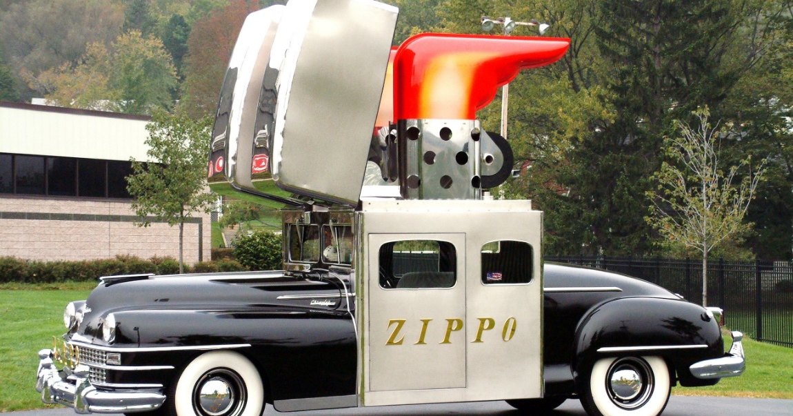 Удивительная история автомобиля-зажигалки: Zippo Car