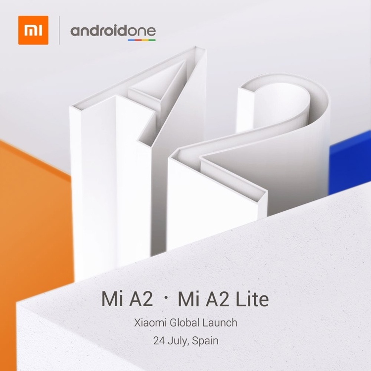 Xiaomi официально объявила дату анонса Mi A2 и Mi A2 Lite