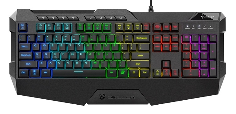Sharkoon Skiller SGK4: игровая клавиатура с RGB-подсветкой