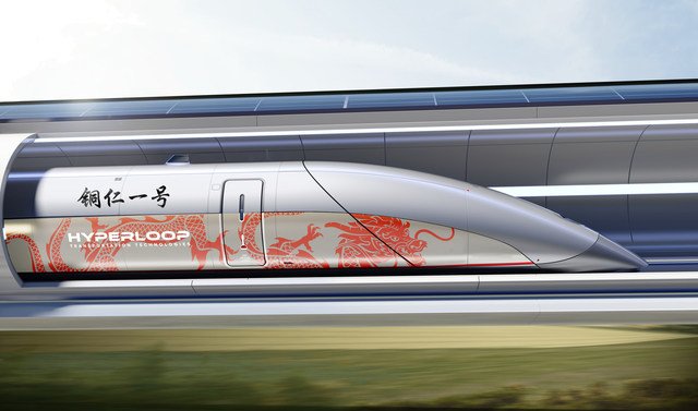 Hyperloop Transportation Technologies построит первую в Китае коммерческую линию «вакуумного поезда»