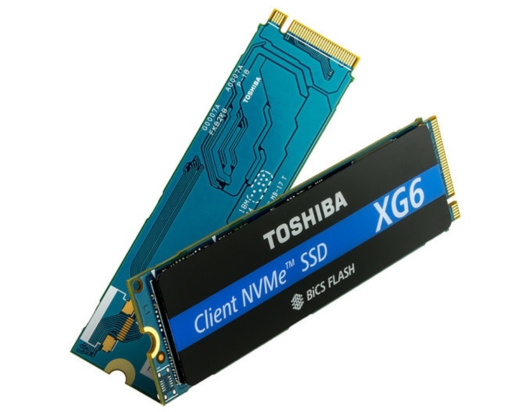 Toshiba XG6: быстрые твердотельные накопители формата M.2 2280
