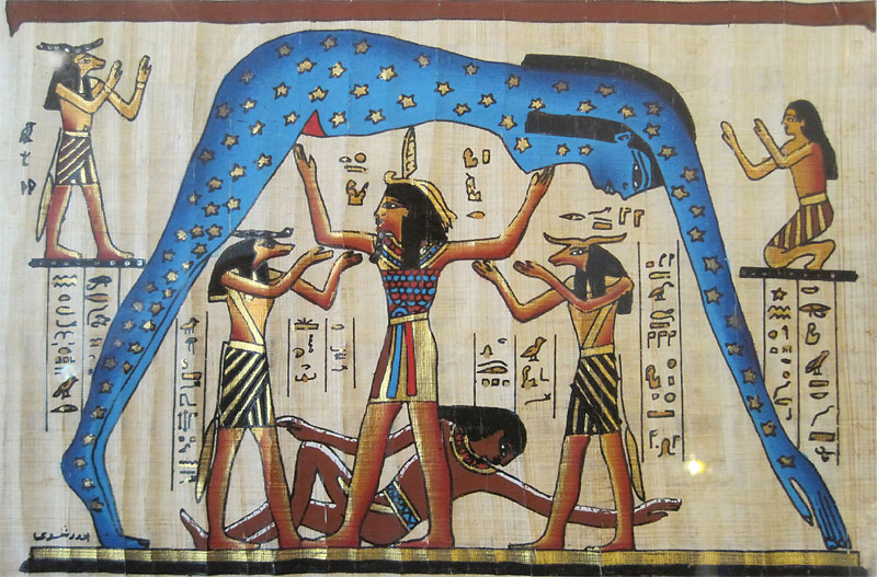 Устройство мира у древних египтян