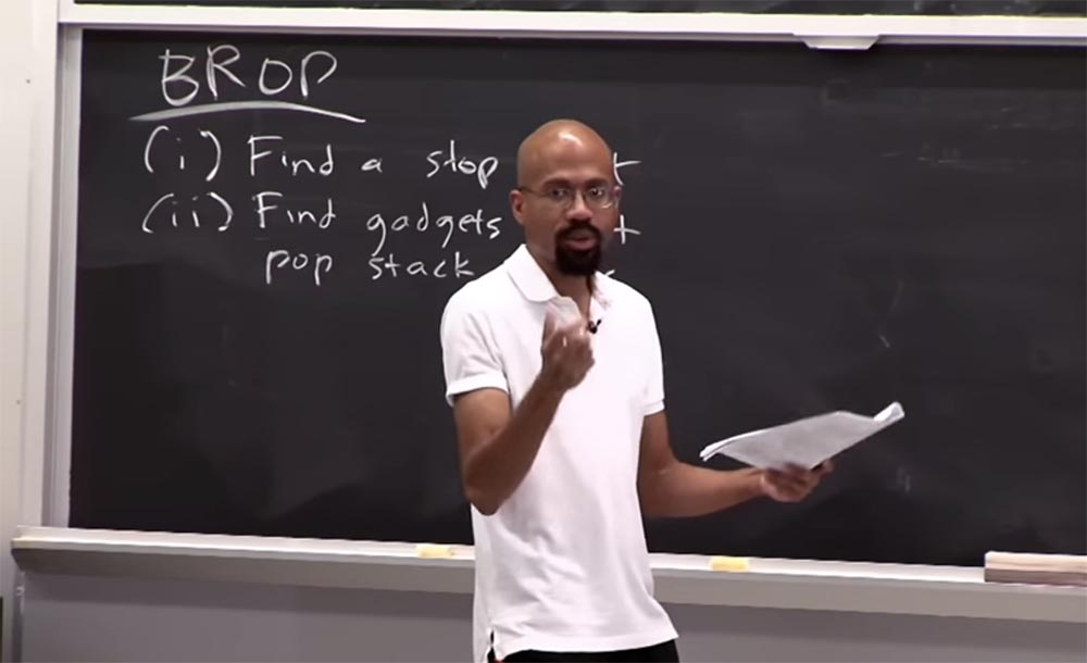 Курс MIT «Безопасность компьютерных систем». Лекция 3: «Переполнение буфера: эксплойты и защита», часть 3 - 2