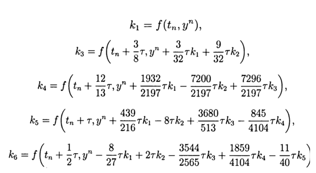 Численное решение математических моделей объектов заданных системами дифференциальных уравнений - 35