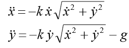 Численное решение математических моделей объектов заданных системами дифференциальных уравнений - 49