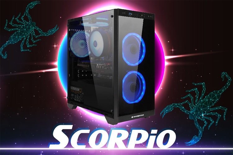 Корпус Xigmatek Scorpio подходит для плат Micro-ATX