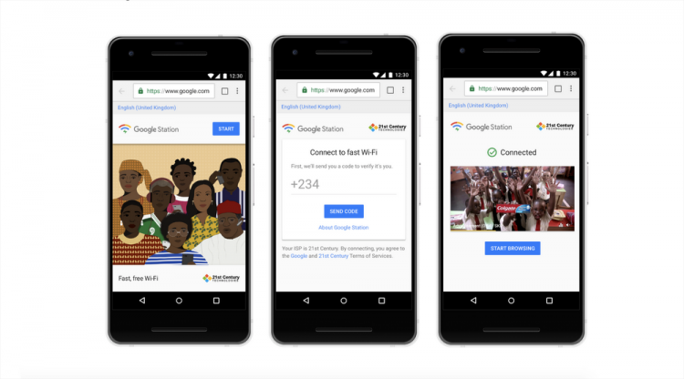 Google запустила в Нигерии бесплатные беспроводные точки доступа