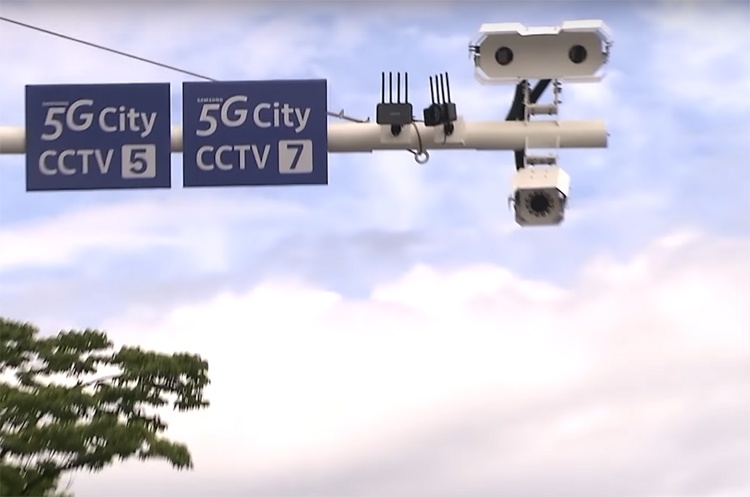 «Город 5G»: инфраструктура будущего в представлении Samsung