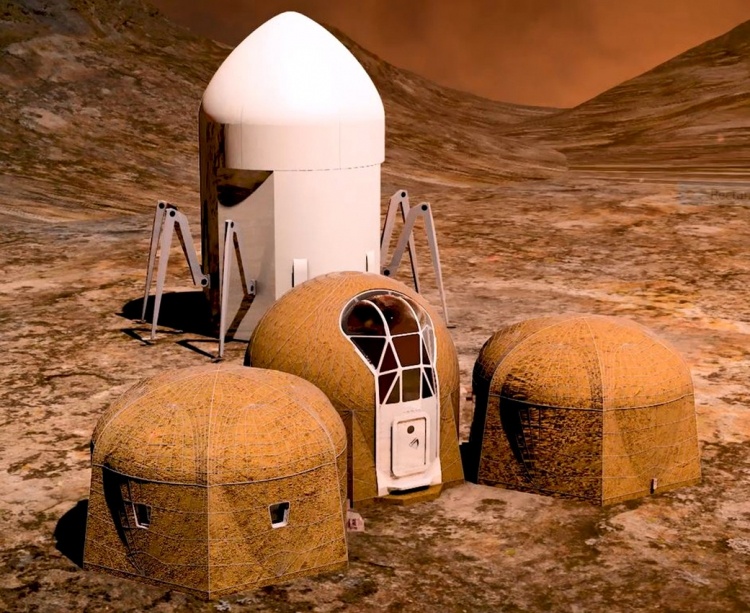 Видео: концепты марсианских жилищ из конкурса NASA