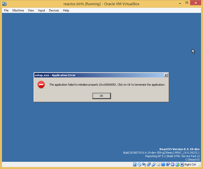 ReactOS теперь запускается с BTRFS раздела - 3 ReactOS теперь запускается с BTRFS раздела - 3