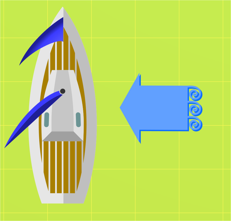 Как парусники ходят против ветра?