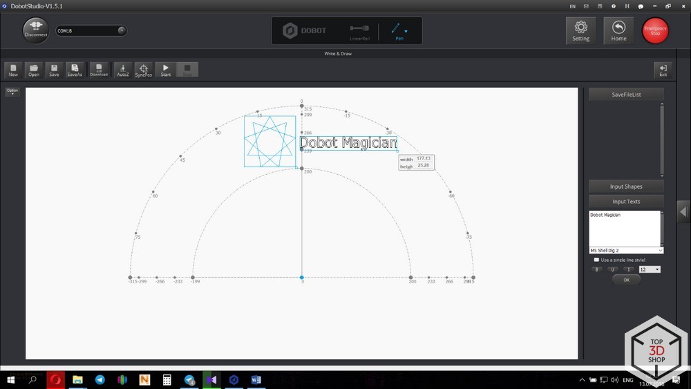 Обзор настольного робота DoBot Magician - 25