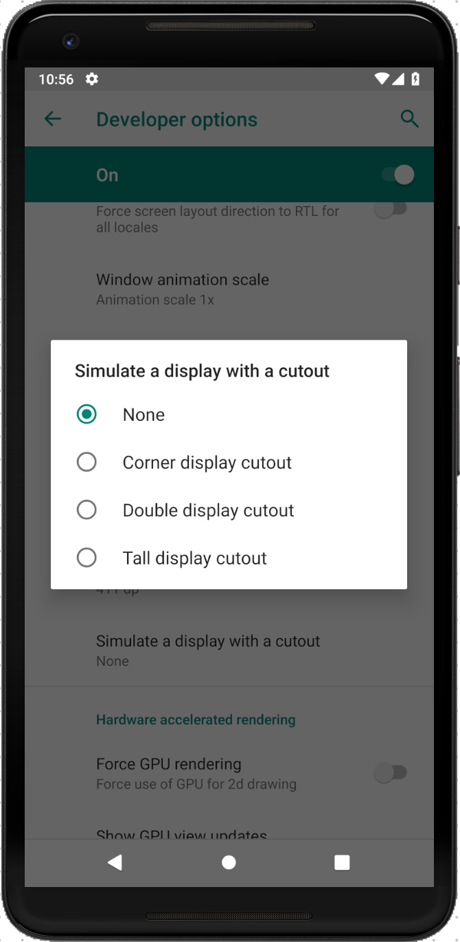 «Поясняем за чёлку» в Android P. Что делать с Android Cutout? - 2