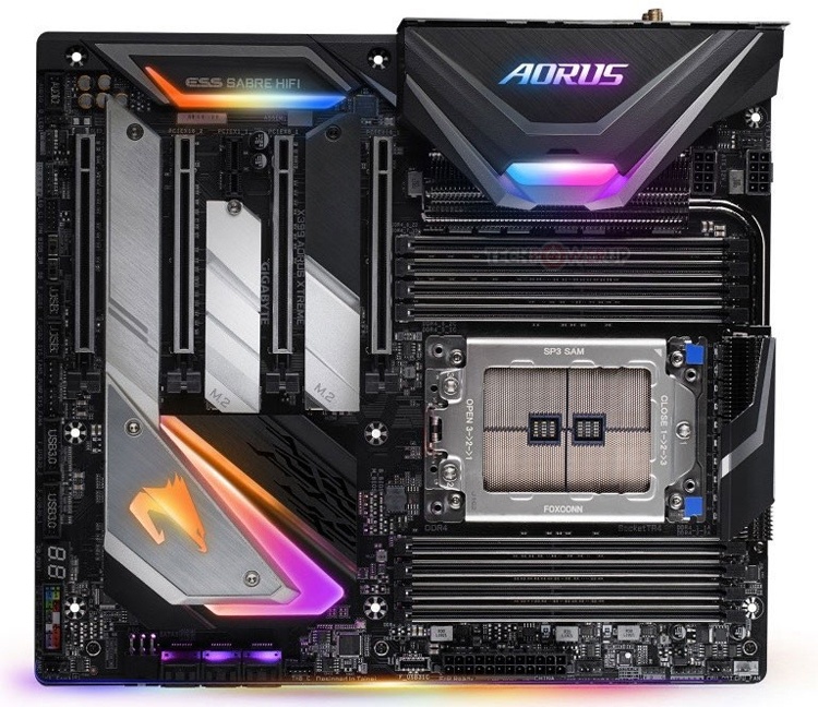 GIGABYTE X399 Aorus Xtreme: плата для мощного игрового ПК