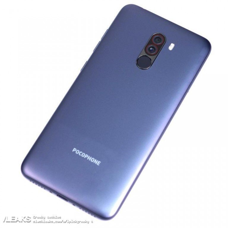 Смартфон Xiaomi Pocophone F1 с топовой SoC Snapdragon 845 получит пластиковую заднюю крышку - 2