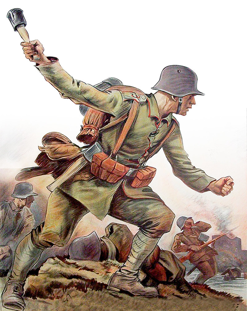 Штурмовые отряды кайзера: штурмгруппы на Первой мировой