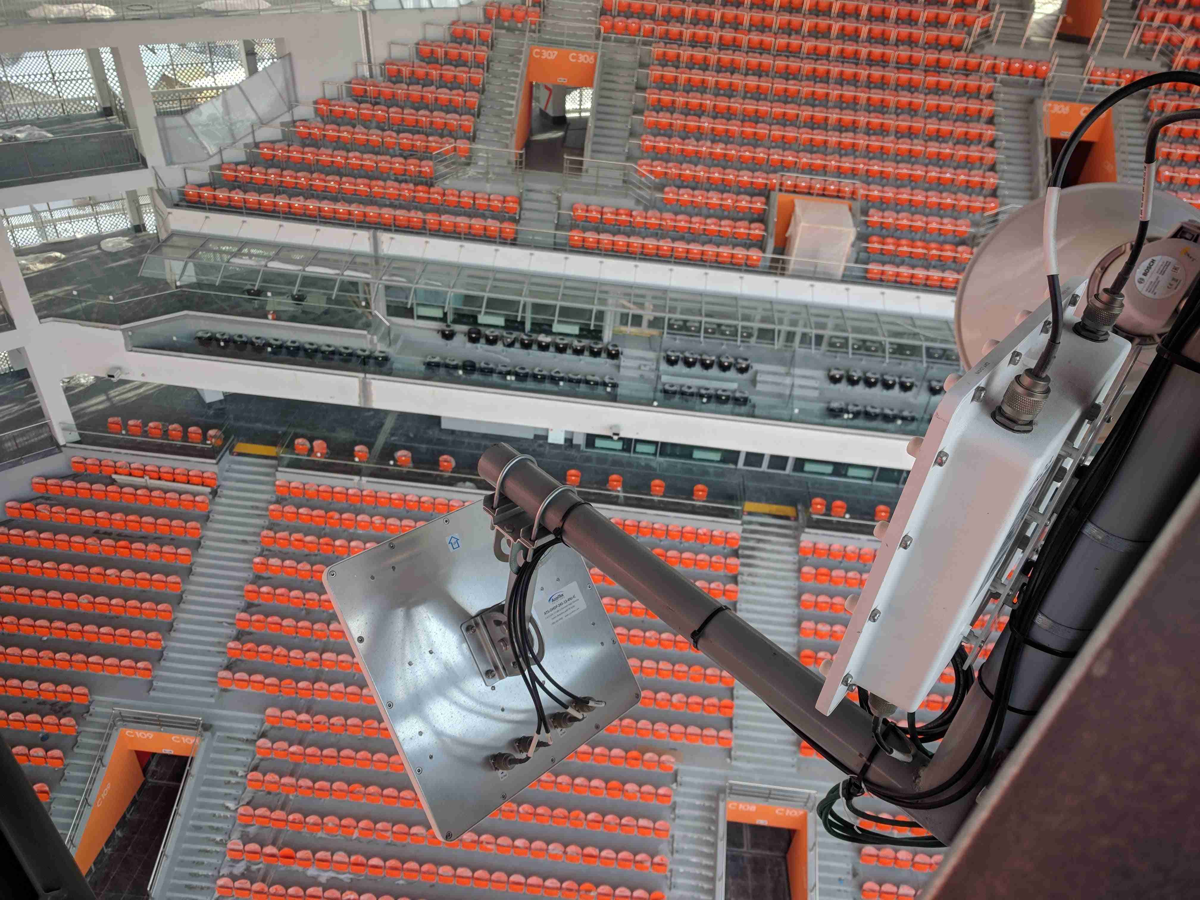 Телекоммуникации стадиона «Екатеринбург Арена»: 20 километров толстенного кабеля - 1
