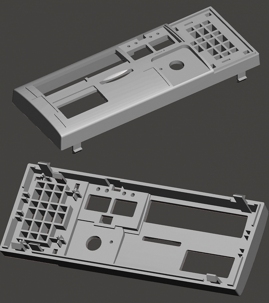 Печать на 3D принтере сложных деталей из пластиков ABS и PLA с большим количеством поддержки - 1