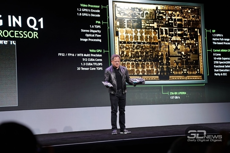 Глава NVIDIA прокомментировал желание Tesla перейти на собственные процессоры