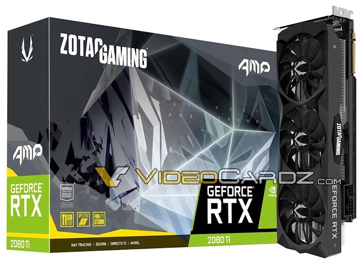 EVGA и ZOTAC готовятся выпустить свои GeForce RTX 2080/2080 Ti