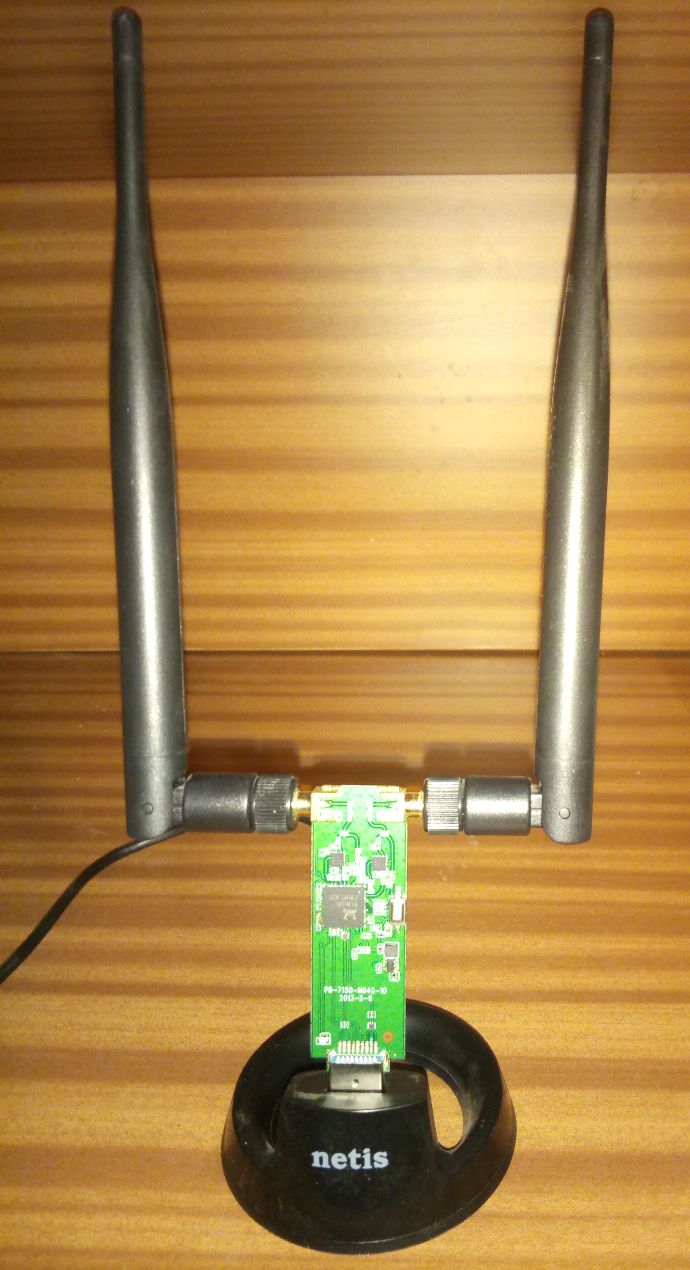 Укрощение строптивого с использованием костыля: проруха Wi-Fi адаптера WF2190(Realtek8812AU Wireless LAN 802.11ac USB) - 1