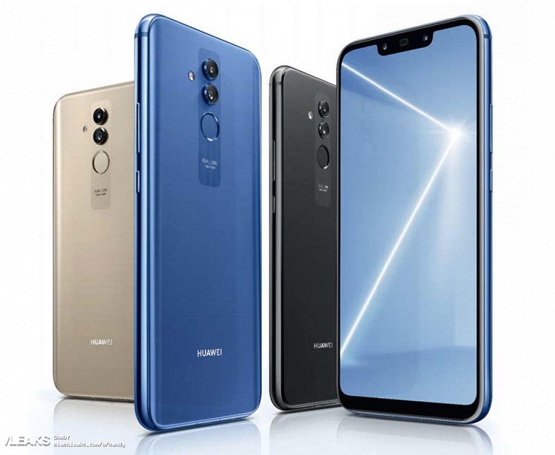 Появились новые рендеры смартфона Huawei Mate 20 Lite - 1