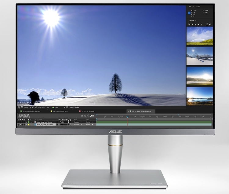 ASUS ProArt PA24AC: профессиональный монитор с диагональю 24 дюйма