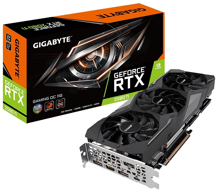 Gigabyte анонсировала GeForce RTX 2070 Gaming OC и более мощные ускорители