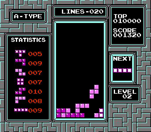 Как я научил ИИ играть в Tetris для NES. Часть 1: анализ кода игры - 19
