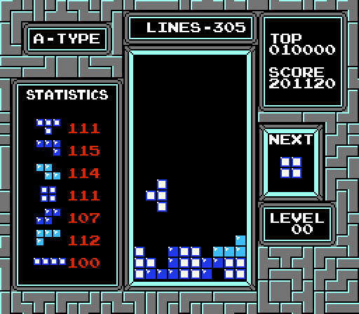 Как я научил ИИ играть в Tetris для NES. Часть 1: анализ кода игры - 20